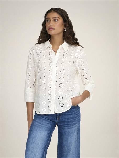 JDYTALLIE 3/4 LONG SHIRT WVN NOOS cloud dancer