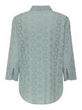 JDYTALLIE 3/4 LONG SHIRT WVN NOOS silver blue
