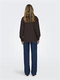 JDYTHEIS LIFE L/S LOOSE SHIRT WVN NOOS chocolate torte