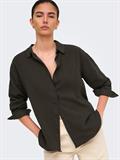 JDYTHEIS LIFE L/S LOOSE SHIRT WVN NOOS chocolate torte