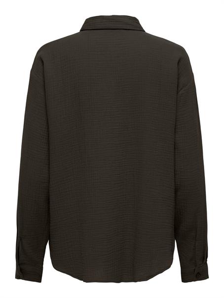 JDYTHEIS LIFE L/S LOOSE SHIRT WVN NOOS chocolate torte