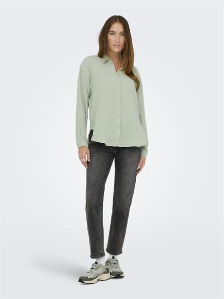 JDYTHEIS LIFE L/S LOOSE SHIRT WVN NOOS desert sage