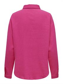 JDYTHEIS LIFE L/S LOOSE SHIRT WVN NOOS fuchsia purple
