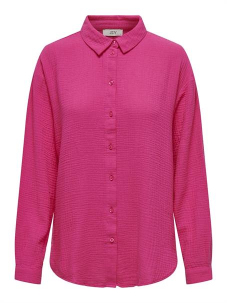 JDYTHEIS LIFE L/S LOOSE SHIRT WVN NOOS fuchsia purple