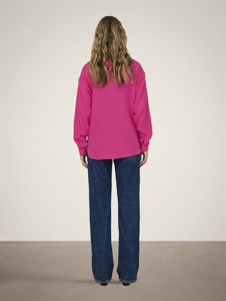 JDYTHEIS LIFE L/S LOOSE SHIRT WVN NOOS fuchsia purple