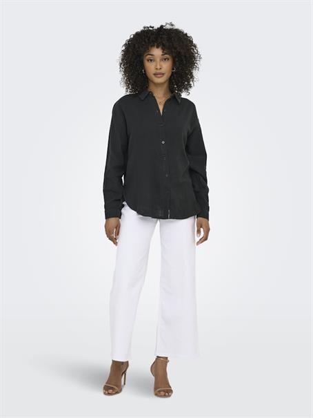 JDYTHEIS LIFE L/S LOOSE SHIRT WVN NOOS phantom