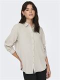 JDYTHEIS LIFE L/S LOOSE SHIRT WVN NOOS silver lining