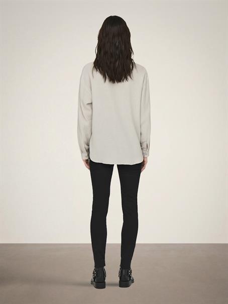 JDYTHEIS LIFE L/S LOOSE SHIRT WVN NOOS silver lining