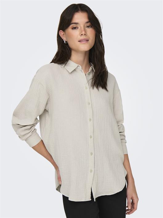 jdytheis-life-l-s-loose-shirt-wvn-noos-silver-lining