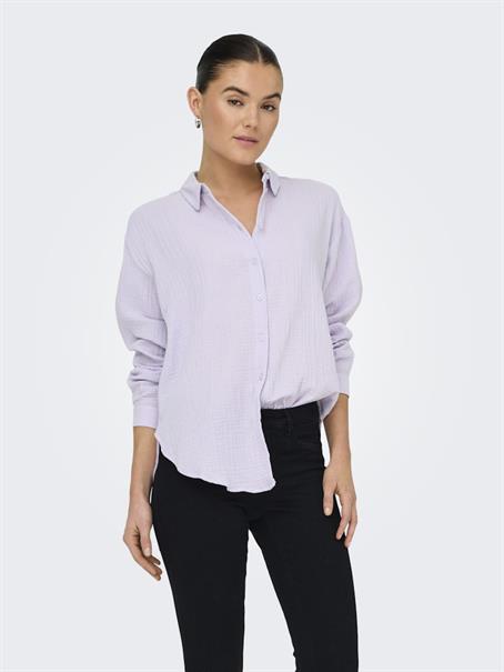 JDYTHEIS LIFE L/S LOOSE SHIRT WVN NOOS thistle