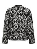 JDYTIGER L/S BOMBER WVN black