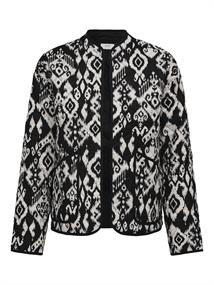JDYTIGER L/S BOMBER WVN black