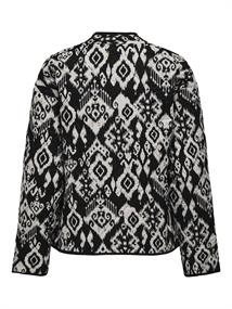 JDYTIGER L/S BOMBER WVN black