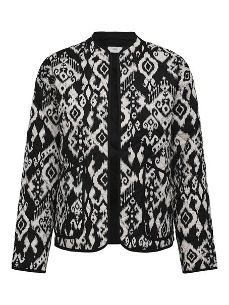 JDYTIGER L/S BOMBER WVN black