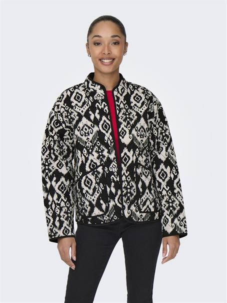 JDYTIGER L/S BOMBER WVN black