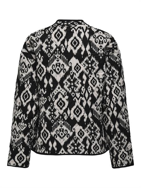 JDYTIGER L/S BOMBER WVN black