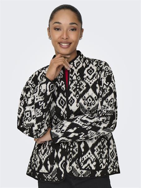 JDYTIGER L/S BOMBER WVN black