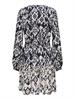 JDYTIGER LIFE L/S DRESS WVN phantom