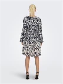 JDYTIGER LIFE L/S DRESS WVN phantom