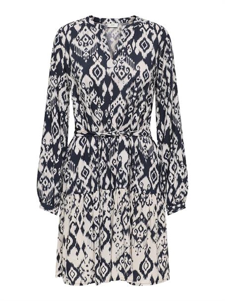 JDYTIGER LIFE L/S DRESS WVN phantom