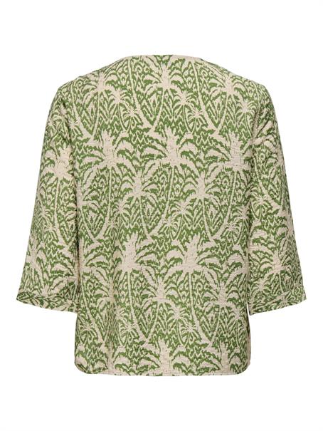 JDYTROYA LIFE 3/4 SHIRT WVN DIA kale