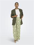 JDYTROYA LIFE MW WIDE PANT DIA kale