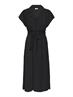 JDYTROYA LIFE S/L MIDI DRESS WVN DIA black