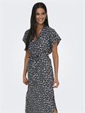 JDYTROYA LIFE S/L MIDI DRESS WVN DIA monument