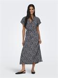 JDYTROYA LIFE S/L MIDI DRESS WVN DIA monument