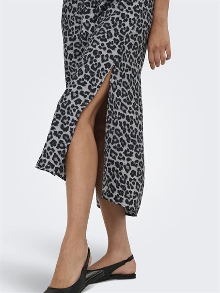 JDYTROYA LIFE S/L MIDI DRESS WVN DIA monument