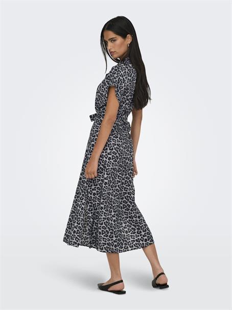 JDYTROYA LIFE S/L MIDI DRESS WVN DIA monument