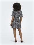 JDYTROYA LIFE S/S SHORT DRESS WVN DIA monument