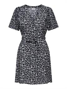 JDYTROYA LIFE S/S SHORT DRESS WVN DIA monument