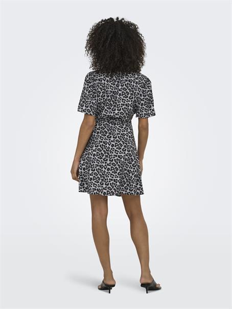 JDYTROYA LIFE S/S SHORT DRESS WVN DIA monument