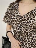 JDYTROYA LIFE S/S SHORT DRESS WVN DIA pumice stone