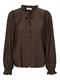 JDYVENUS L/S V-NECK STRING SHIRT WVN coffee bean