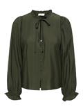 JDYVENUS L/S V-NECK STRING SHIRT WVN rosin