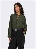 JDYVENUS L/S V-NECK STRING SHIRT WVN rosin