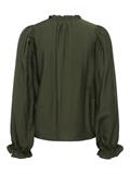 JDYVENUS L/S V-NECK STRING SHIRT WVN rosin