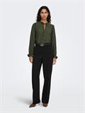 JDYVENUS L/S V-NECK STRING SHIRT WVN rosin