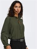 JDYVENUS L/S V-NECK STRING SHIRT WVN rosin