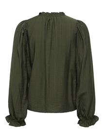 JDYVENUS L/S V-NECK STRING SHIRT WVN rosin
