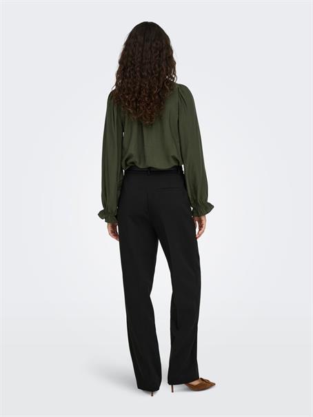 JDYVENUS L/S V-NECK STRING SHIRT WVN rosin