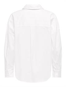 JDYVESPER L/S LOOSE SHIRT WVN NOOS white