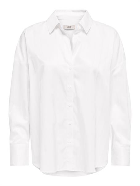 JDYVESPER L/S LOOSE SHIRT WVN NOOS white