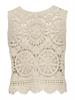 JDYVIC S/L V-NECK TIE VEST KNT tapioca
