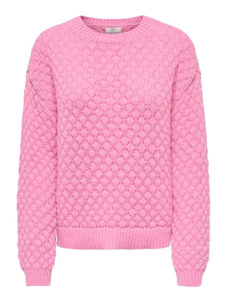 JDYVILDA L/S DETAIL PULLOVER KNT cyclamen1