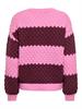 JDYVILDA L/S DETAIL PULLOVER KNT cyclamen2