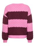 JDYVILDA L/S DETAIL PULLOVER KNT cyclamen2