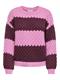 JDYVILDA L/S DETAIL PULLOVER KNT cyclamen2